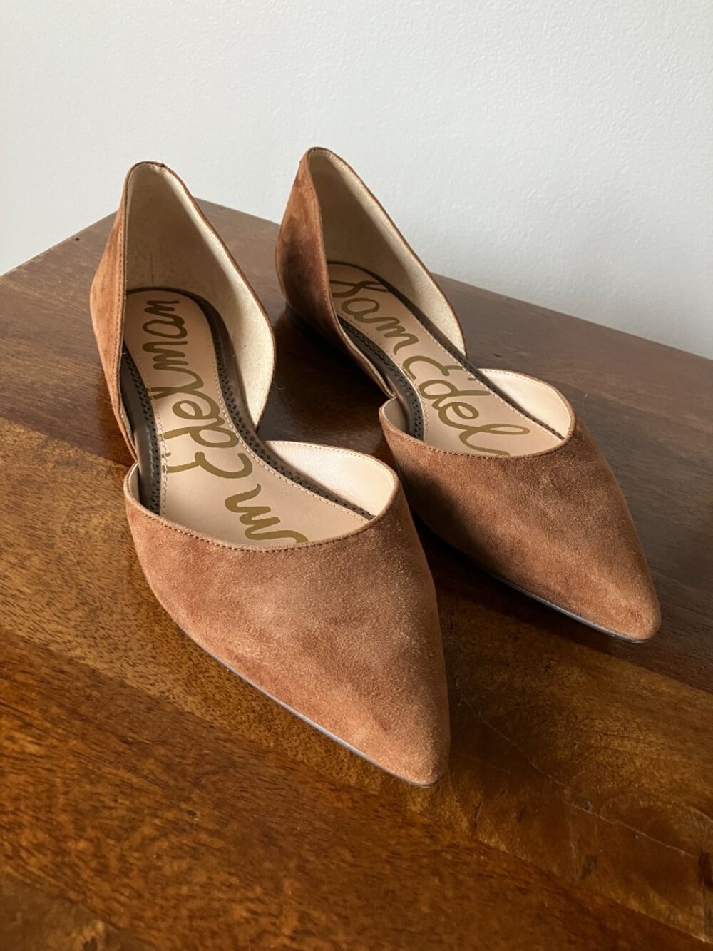 Sam Edelman Rodney Flats Suede Shoes Women' s Size 7M